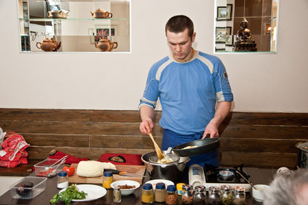 Четырехчасовой мастер-класс по вегетарианской и ведической кулинарии