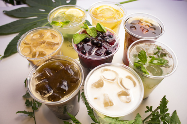 Летние напитки со льдом