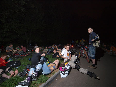 Бег в летнюю ночь: 33 километра по ночной Москве