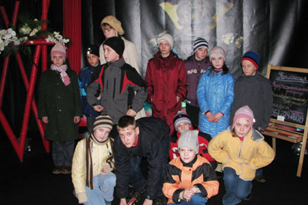 Ребята из приюта «Рождественский» в гостях у «Джаганната»