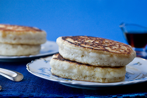 Воздушные вегетарианские оладьи