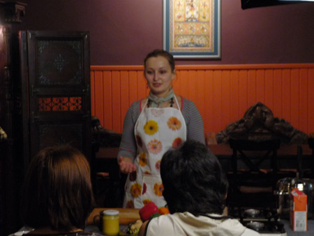 Второй открытый урок по вегетарианской кулинарии состоялся!