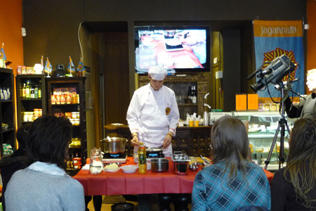 Первый урок и первая лекция в «Джаганнате-2»