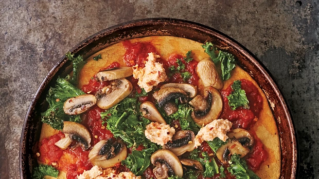 Пицца на нутовой муке